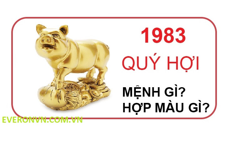 Người tuổi Quý hợi 1983 hợp màu gì?