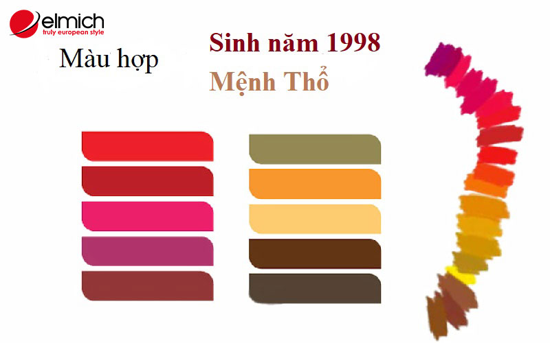 Sinh năm 1998 hợp màu gì, kỵ màu nào để được may mắn tài lộc