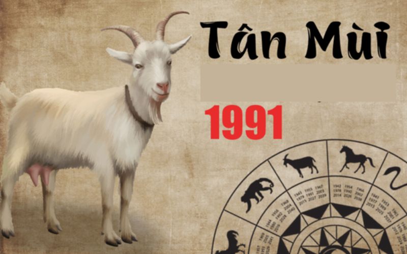 Người sinh năm 1991, Tân Mùi, mệnh thuộc ngũ hành nào? Hợp với màu sắc nào? Tuổi nào?