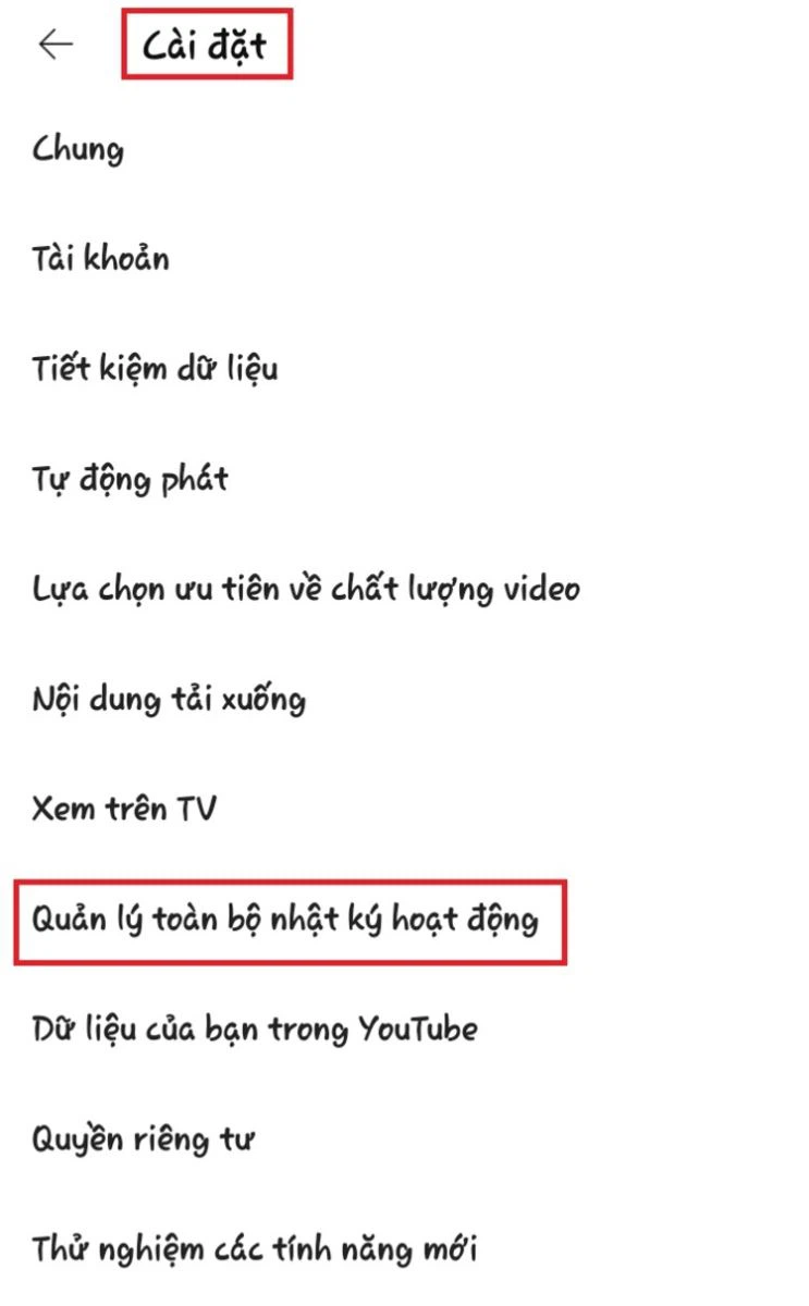 Xóa hết tất cả phim đã xem trên YouTube - Bạn đã biết cách xóa mọi dấu vết khi xem video chưa?