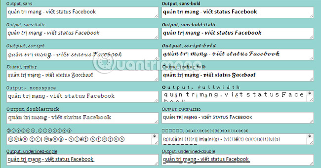 Cách viết chữ kiểu FB: chữ in đậm, chữ ̂, đổi font chữ Facebook