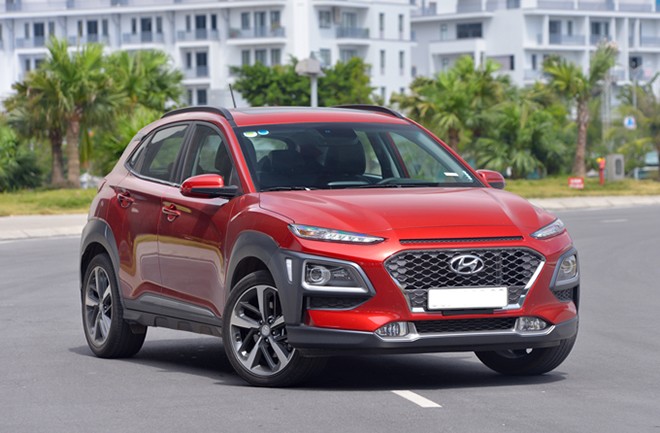 Giá xe Hyundai Kona niêm yết và lăn bánh tháng 1/2024