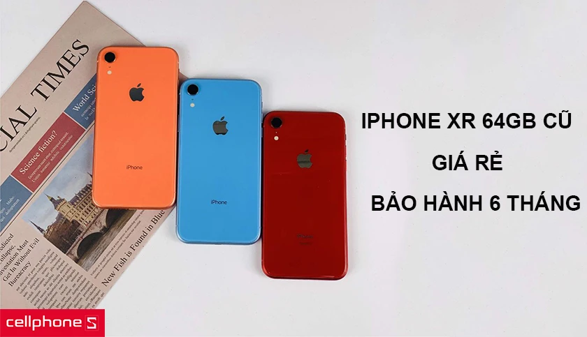 iPhone XR 64GB Cũ đẹp