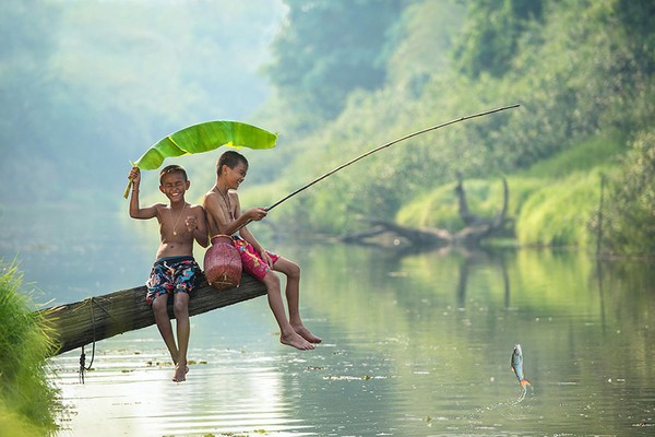 Những bức ảnh tuyệt đẹp về tuổi thơ của trẻ em trên toàn thế giới