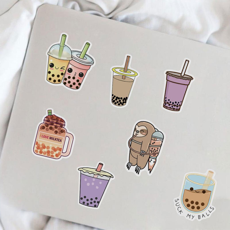 [Sưu tầm] 100+ Hình vẽ sticker cute trà sữa cực hot