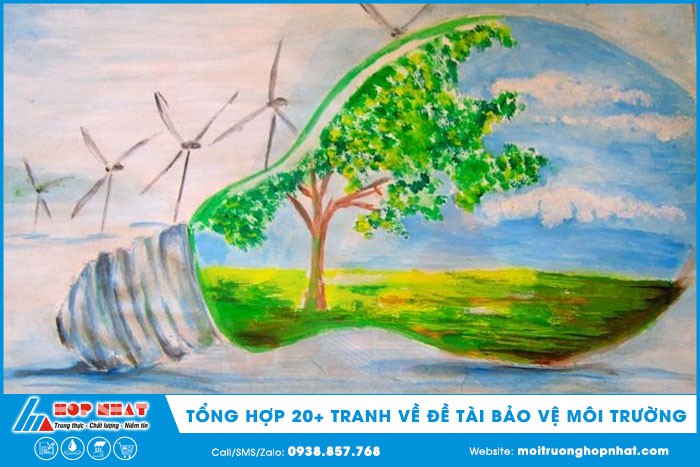 Tổng hợp 20+ Tranh về đề tài bảo vệ môi trường