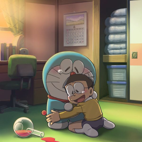 Những hình ảnh đẹp nhất về sự buồn của Nobita