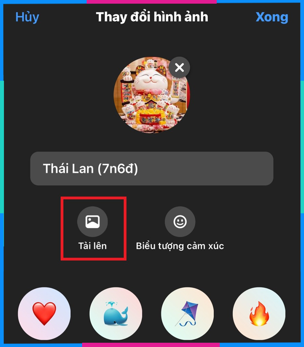 Cách thay đổi ảnh nhóm trên Messenger bằng máy tính, điện thoại