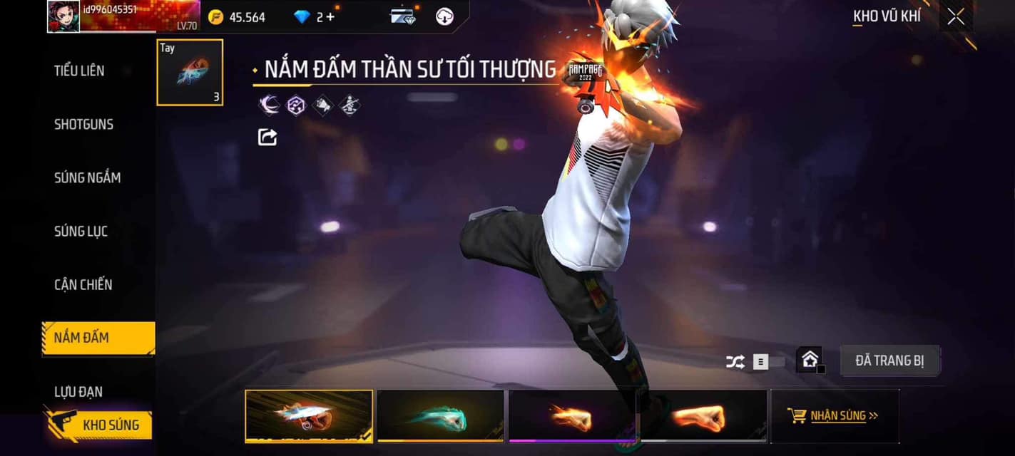 Mua bán acc free fire 9k, 7k uy tín giá rẻ