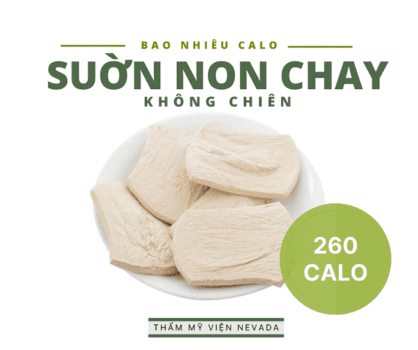 100g sườn non chay bao nhiêu calo, protein? Ăn sườn non chay có mập không?