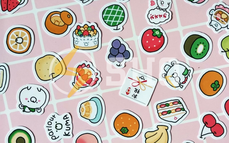 Hướng dẫn vẽ hình sticker cute về đồ ăn đơn giản nhất 2023