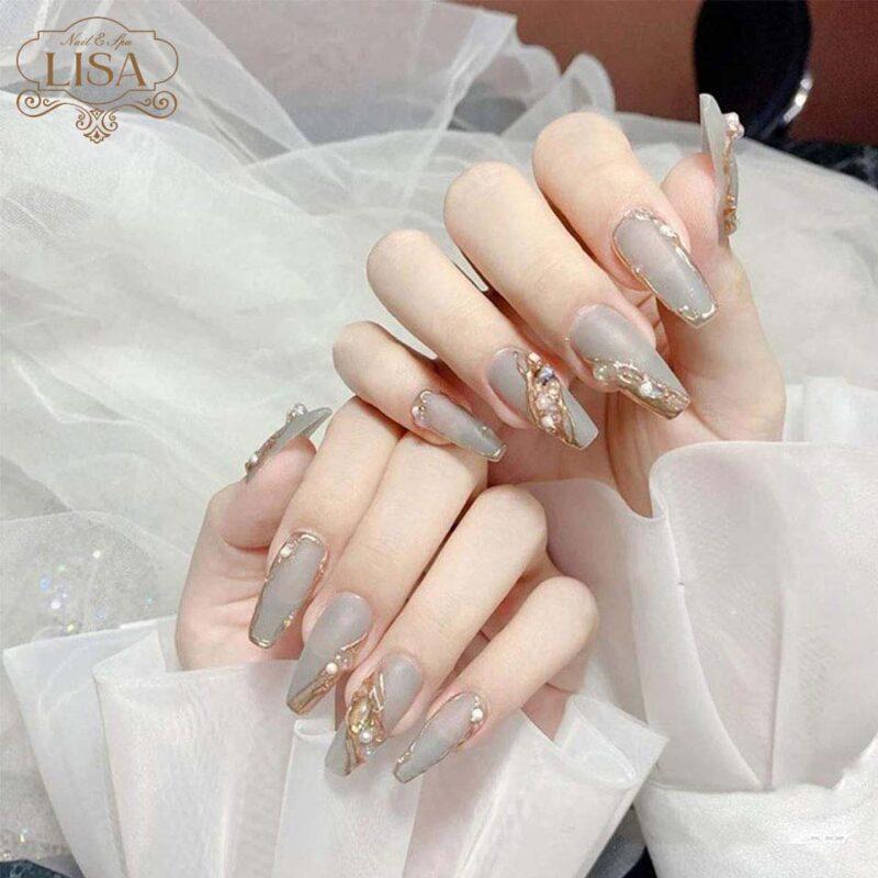 55+ Mẫu nail đính nơ đẹp đơn giản cho nàng xinh lung linh