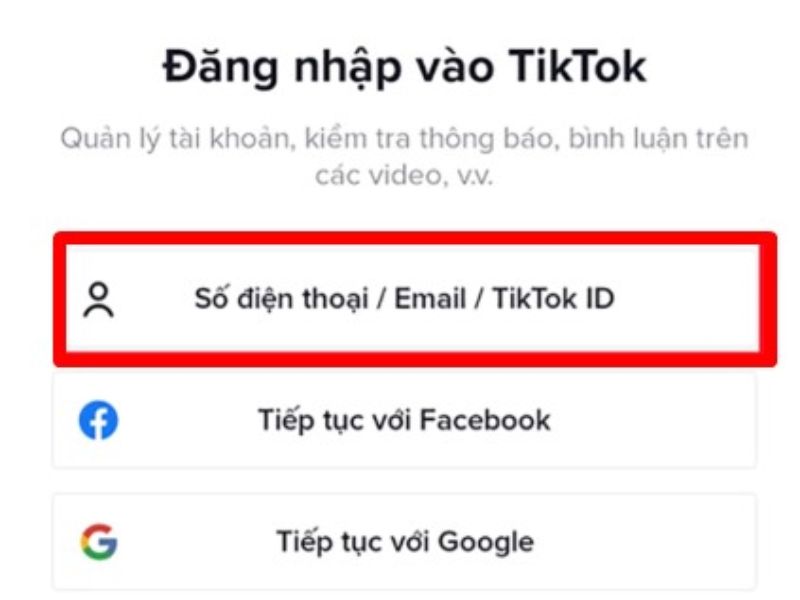 Cách lấy lại tài khoản Tiktok bằng ID chỉ trong tích tắt