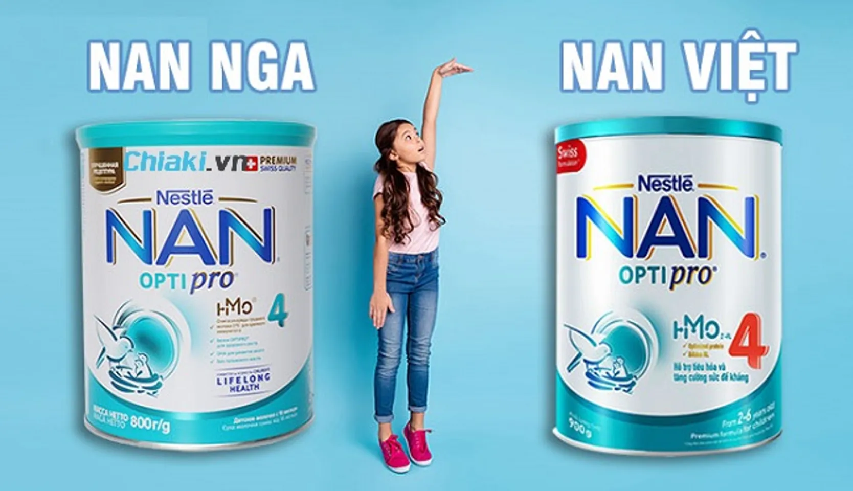 Sữa Nan có mấy loại? Review 13 dòng sữa Nan tốt nhất cho trẻ ở mọi độ tuổi