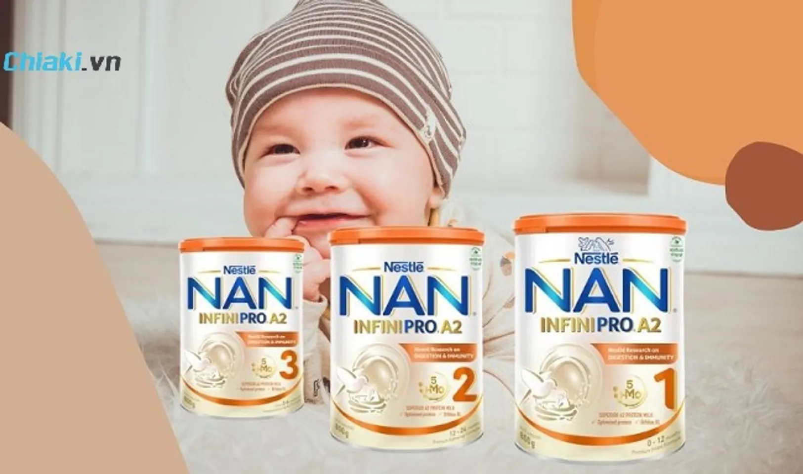 Sữa Nan có mấy loại? Review 13 dòng sữa Nan tốt nhất cho trẻ ở mọi độ tuổi