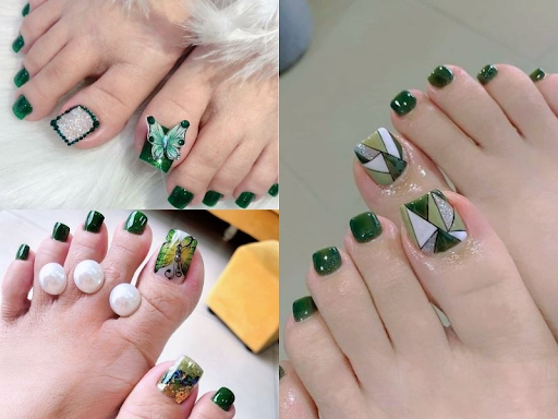 50 mẫu nail móng chân đẹp cập nhật xu hướng HOT trend mới - Stellar Nails & Spa