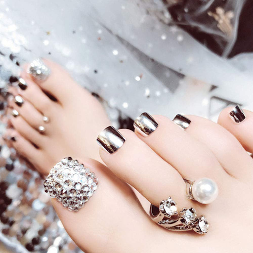 50 mẫu nail móng chân đẹp cập nhật xu hướng HOT trend mới - Stellar Nails & Spa