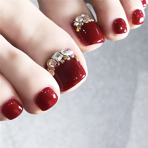 50 mẫu nail móng chân đẹp cập nhật xu hướng HOT trend mới - Stellar Nails & Spa