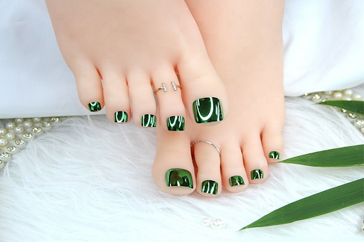 50 mẫu nail móng chân đẹp cập nhật xu hướng HOT trend mới - Stellar Nails & Spa