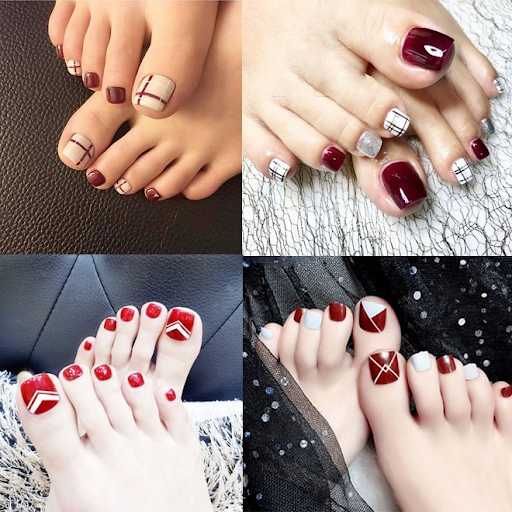 50 mẫu nail móng chân đẹp cập nhật xu hướng HOT trend mới - Stellar Nails & Spa