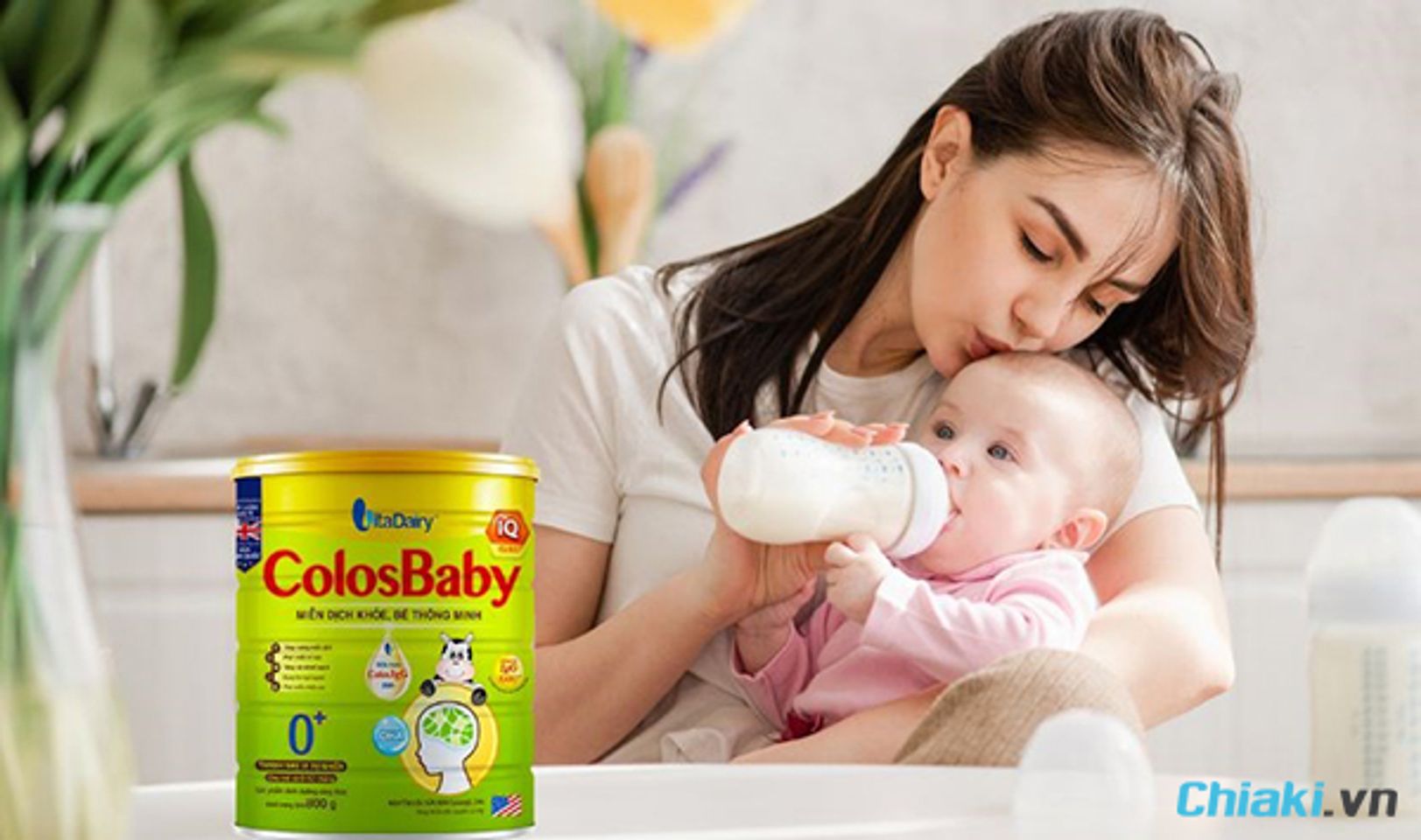 Hướng dẫn cách pha sữa Colosbaby số 0 chuẩn công thức giúp bé hấp thu tốt