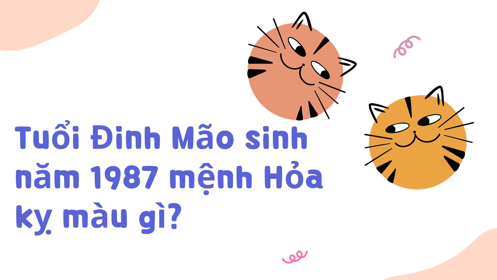 Tuổi mão hợp màu gì ?Tổng quan chung về đặc điểm của người tuổi Mão.