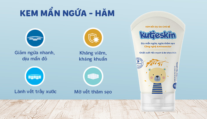 Kutieskin – Bộ sản phẩm chăm sóc chuyên biệt cho da bé