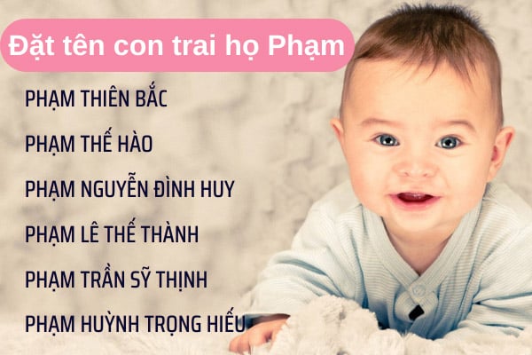 100+ Tên hay cho bé trai 2024 nhiều ý nghĩa theo họ và tháng sinh