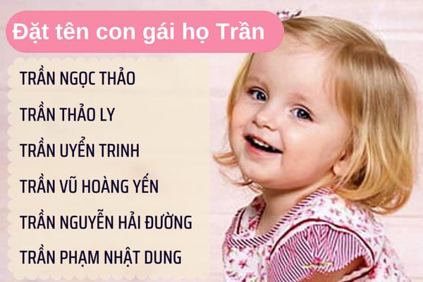 999+ Tên hay cho bé gái đẹp và ý nghĩa, may mắn 2024