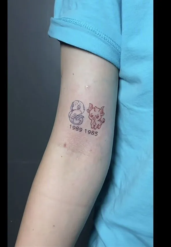 333+ hình xăm gia đình con giáp cực đáng yêu - Genztattoo