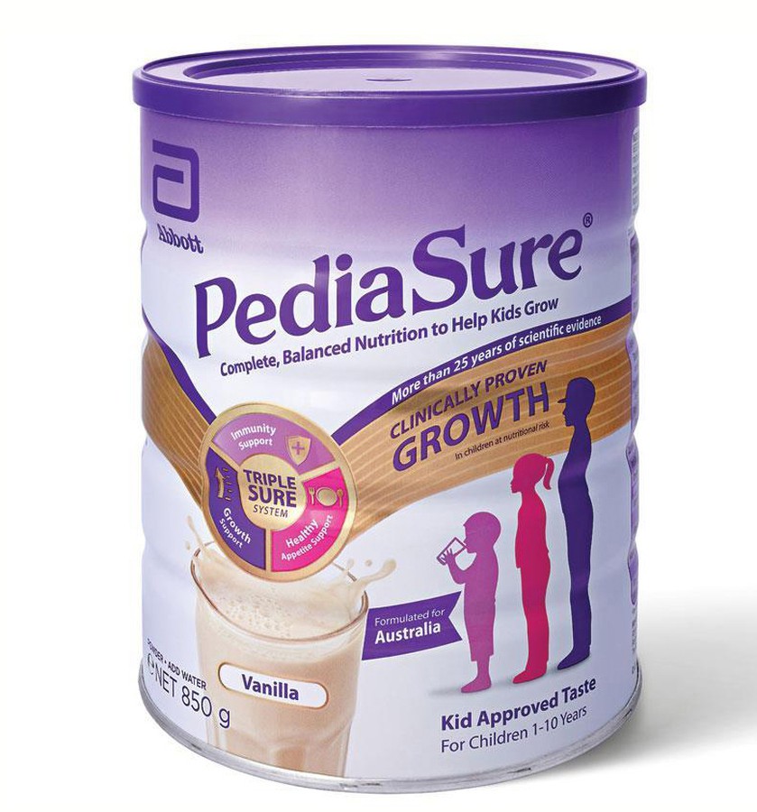 [Hướng dẫn] Cách pha sữa pediasure Úc hộp 850 gram