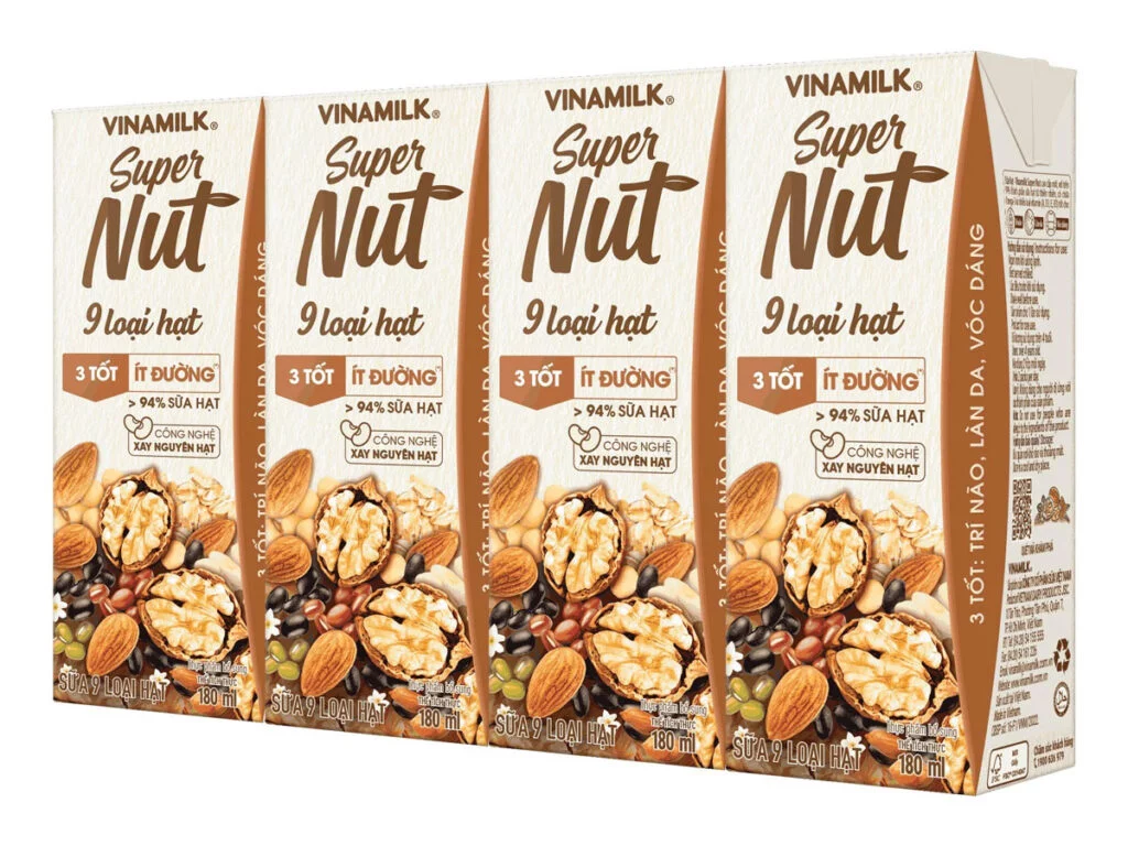 Sữa 9 Loại Hạt Vinamilk Super Nut Có Gì Có Chất Lượng