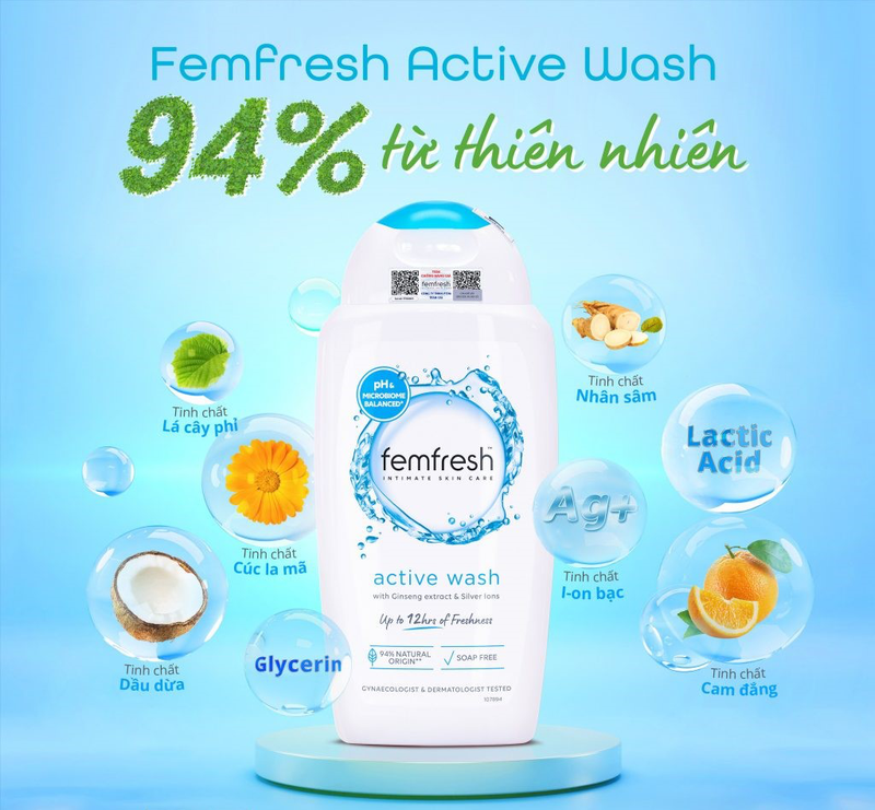 Tìm hiểu dung dịch vệ sinh Femfresh: Công dụng từng màu ra sao?