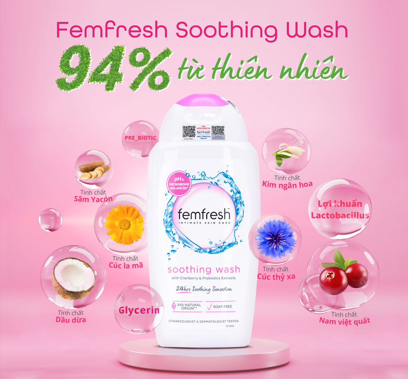 Tìm hiểu dung dịch vệ sinh Femfresh: Công dụng từng màu ra sao?