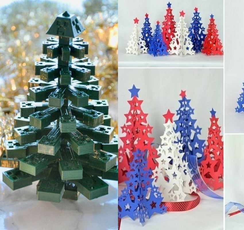 20 cách làm cây thông noel độc đáo đơn giản đẹp bắt mắt