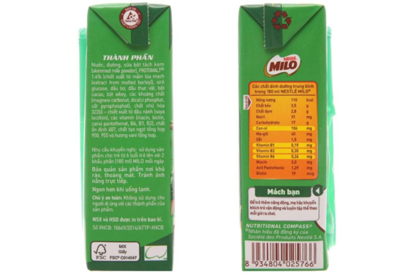 UỐNG MILO CÓ GIÚP TĂNG CHIỀU CAO KHÔNG? - Nutri Tall - Vươn Cao Tầm Vóc Việt