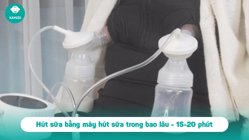 Kinh nghiệm kích sữa bằng máy hút sữa hiệu quả nhanh chóng