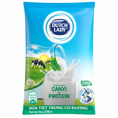 Các loại sữa tươi bán chạy trên thị trường hiện nay