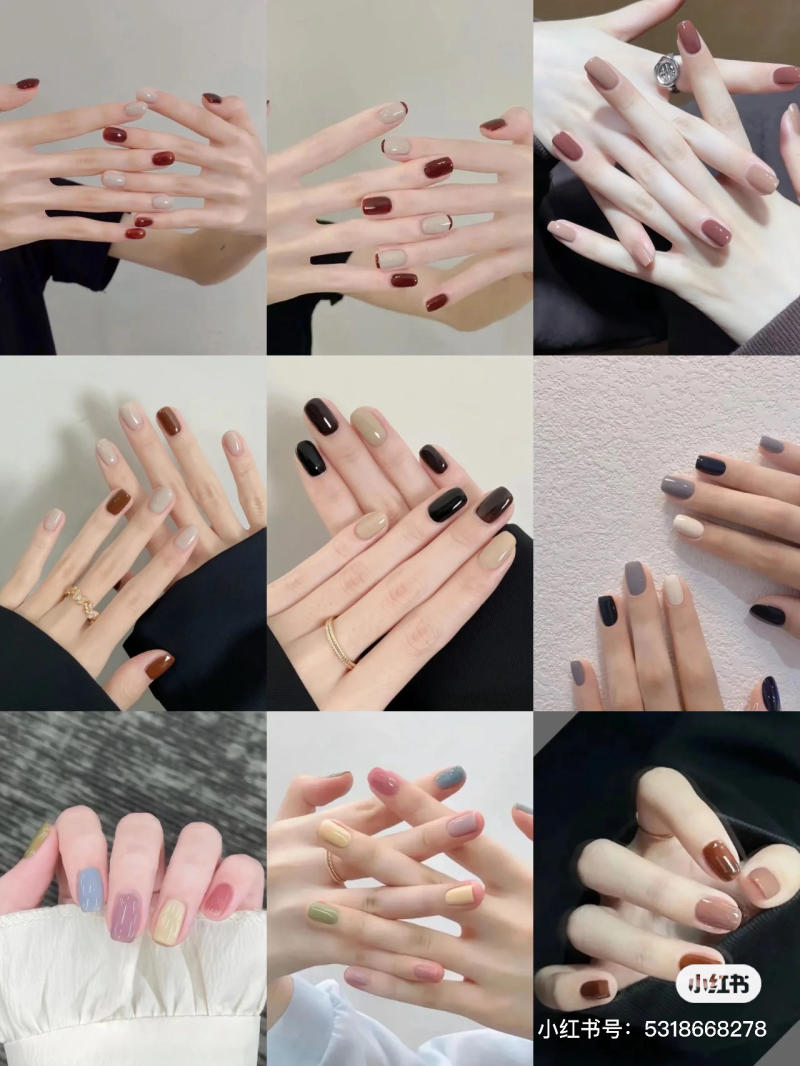 Top 99+ mẫu nail đơn giản, đẹp cho nàng đi học, đi làm