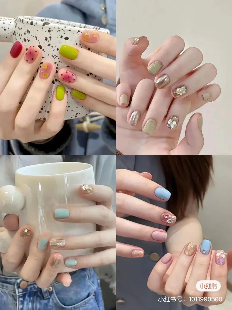 Top 99+ mẫu nail đơn giản, đẹp cho nàng đi học, đi làm