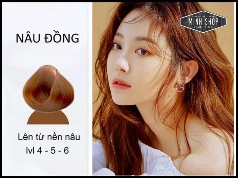 TOP Các Kiểu Tóc Màu Nâu Đẹp HOT Nhất 2024 Cho Da Bật Tông, Nổi Bật Bất Cứ Đâu