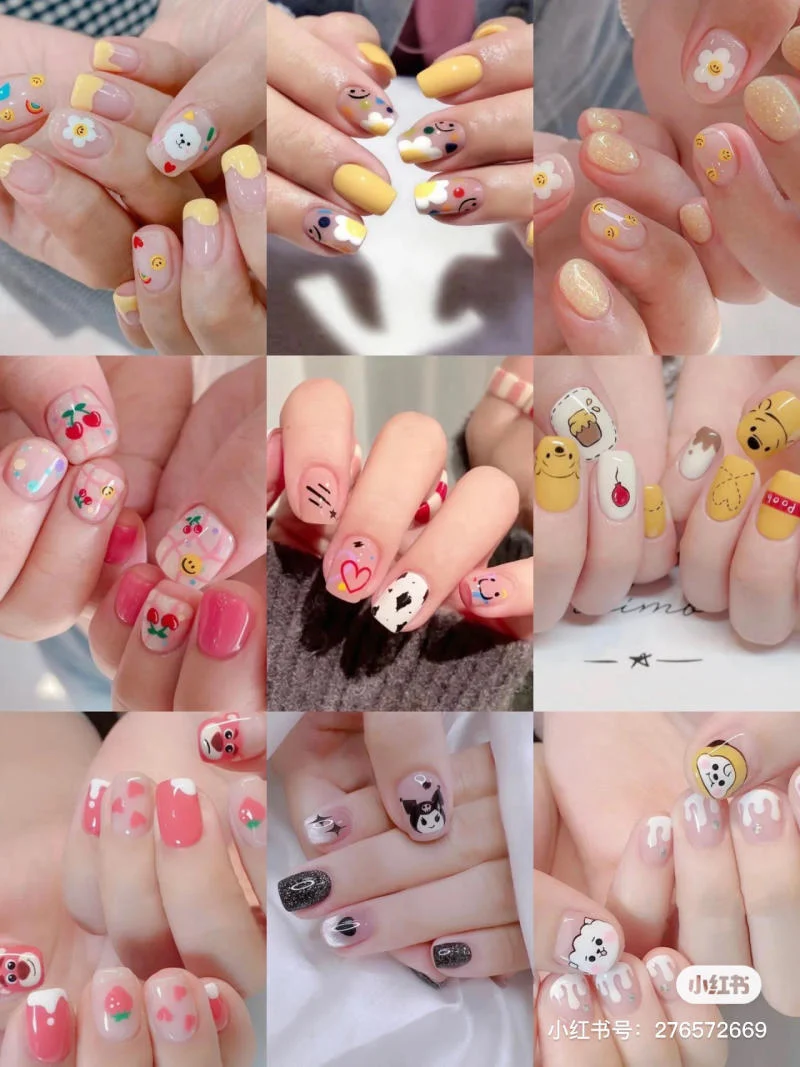 Top 99+ mẫu nail đơn giản, đẹp cho nàng đi học, đi làm