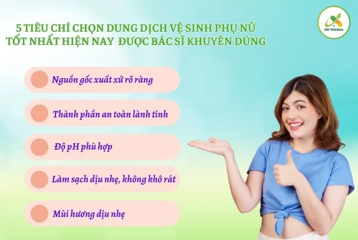 Top 5 dung dịch vệ sinh phụ nữ bác sĩ khuyên dùng