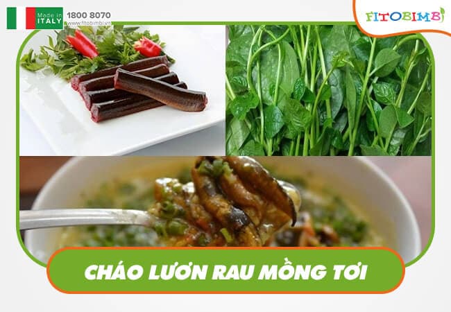 Cháo lươn nấu với rau gì cho bé vừa ngon vừa bổ?