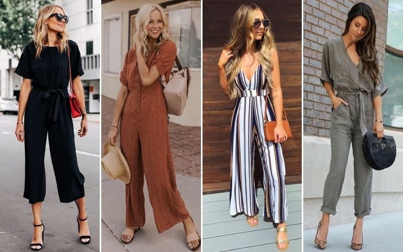 9 kiểu jumpsuit nữ đẹp, lạ mắt được ưa chuộng nhất hiện nay