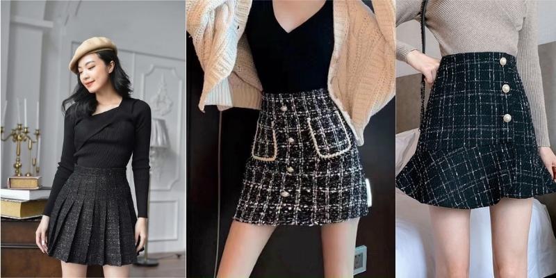 10 cách phối đồ với váy dạ tweed vừa sang chảnh vừa xinh đẹp cho chị em