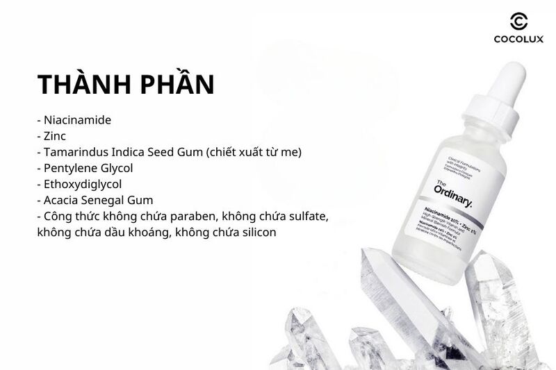 Review chi tiết serum The Ordinary Niacinamide 10% + Zinc 1%