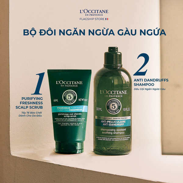 Dầu Gội Trị Gàu, Giảm Ngứa Anti-Dandruff Soothing Shampoo