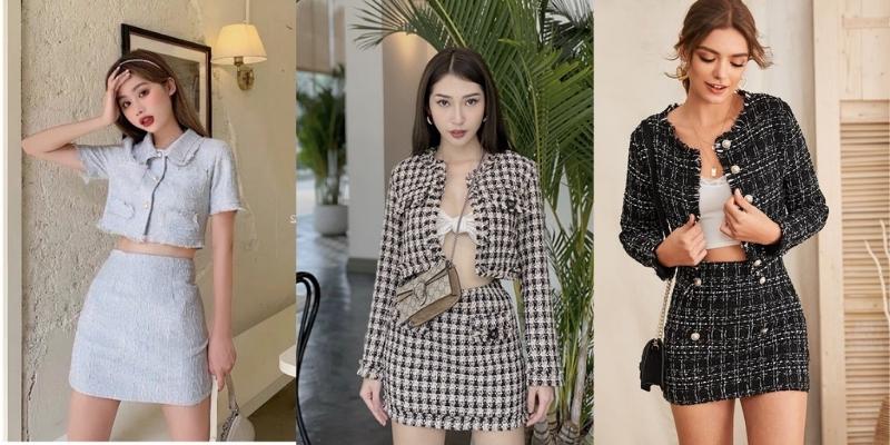 10 cách phối đồ với váy dạ tweed vừa sang chảnh vừa xinh đẹp cho chị em