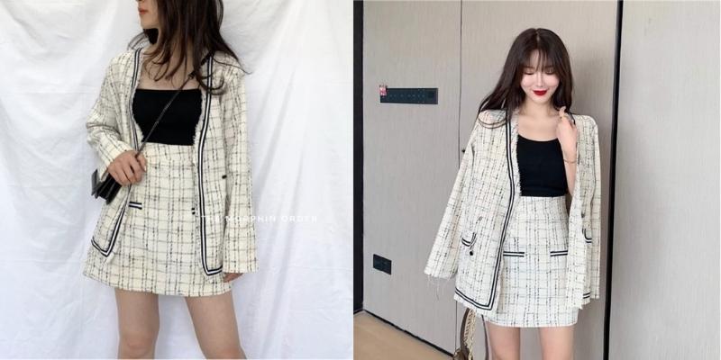 10 cách phối đồ với váy dạ tweed vừa sang chảnh vừa xinh đẹp cho chị em